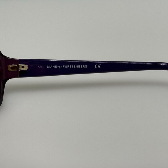 Diane Von Furstenberg Sunglasses DVF607S Angelina 513 57-17-135 main image 4